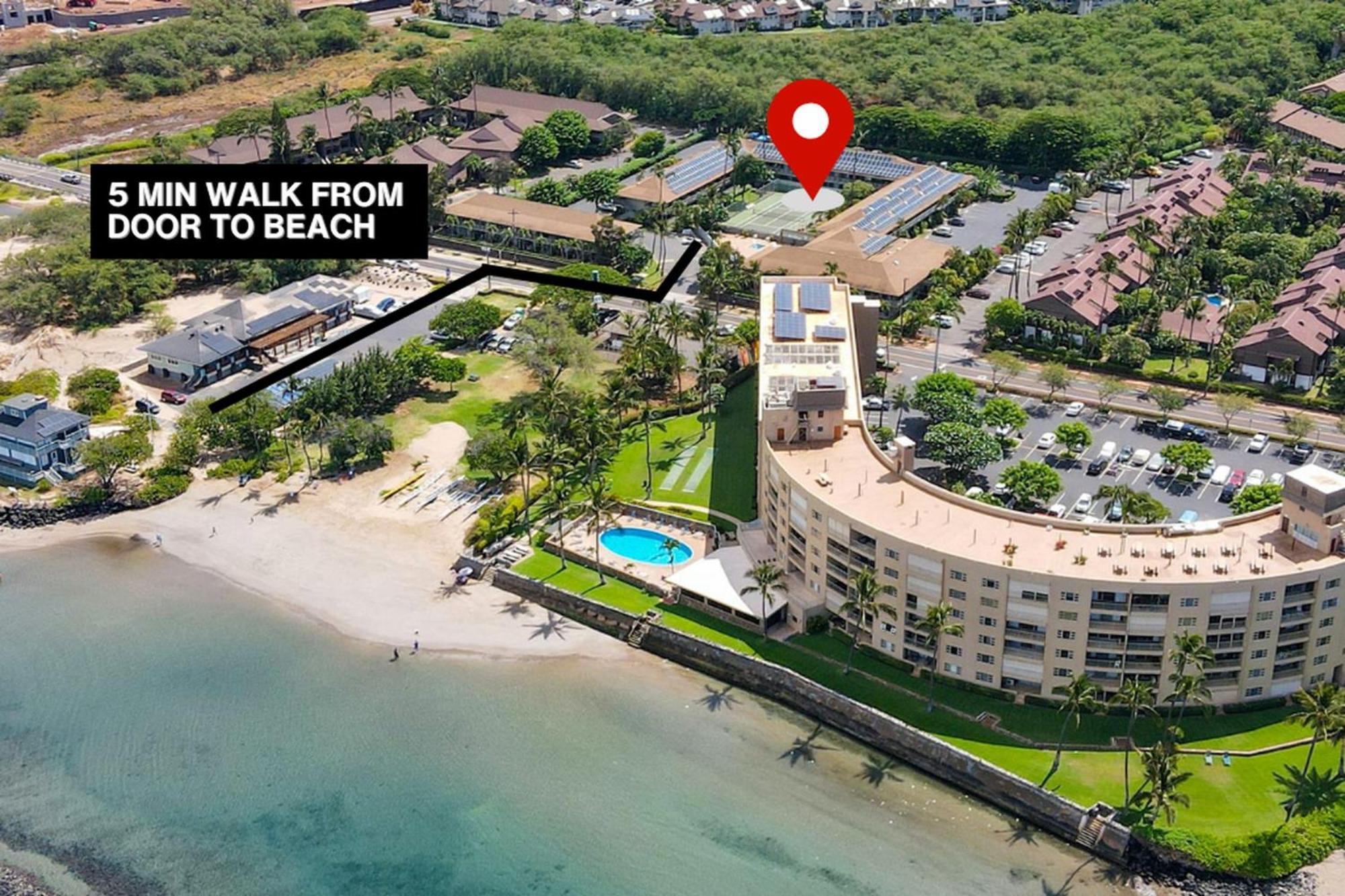 3Mins Walk To Beach! Laundry, Pool, Hot Tub & More คิเฮอิ ภายนอก รูปภาพ
